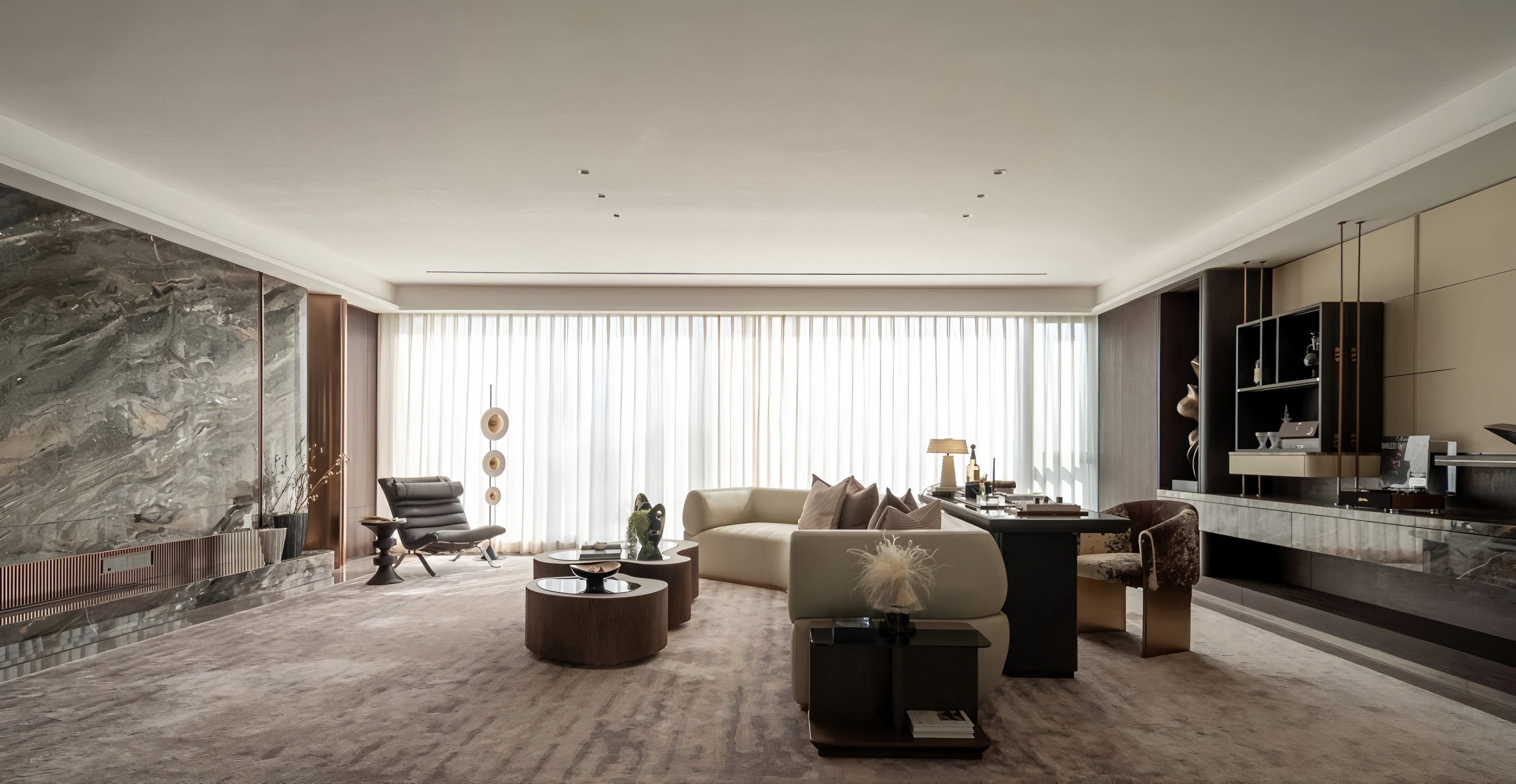 广东阳江美的・未来中心样板间丨中国阳江丨广州共生形态设计-57