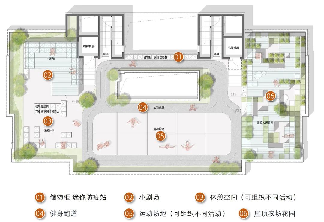 疫情下的社区空间创新设计丨中国上海丨中房研发团队-76