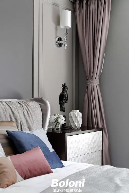 现代新古典的冷艳多彩空间-59