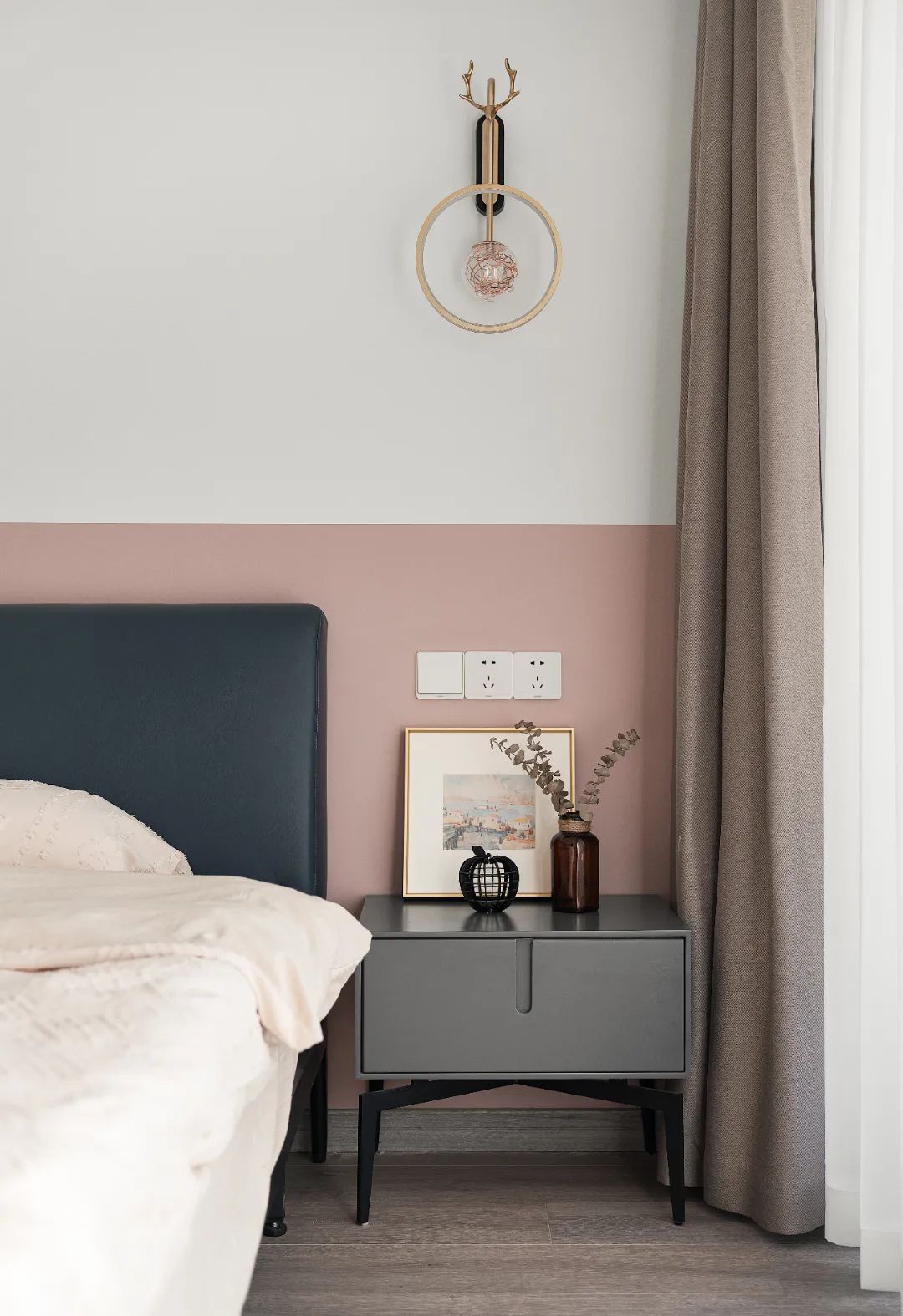 136㎡三室两厅，在幽静中绽放青春  度设计机构-24