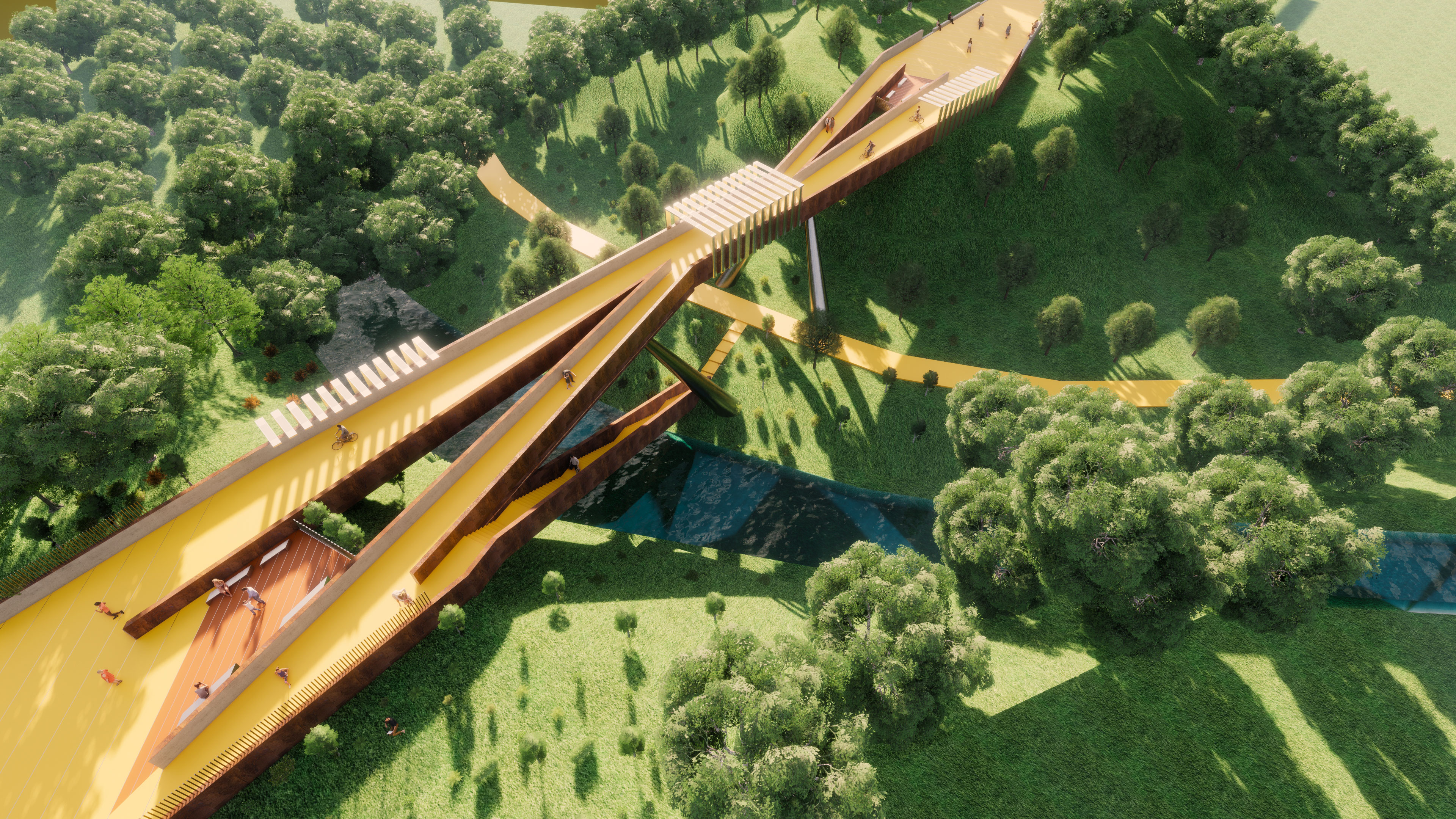 Pedestrian and cycle walkway | FELICE TAVOLARIO-5