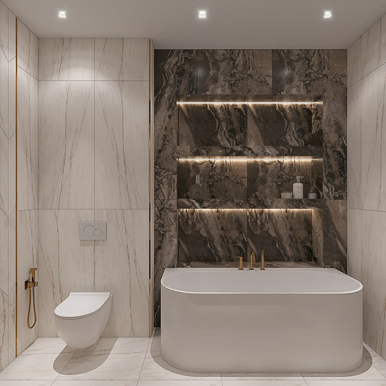 乌克兰基辅浅色系公寓设计-17