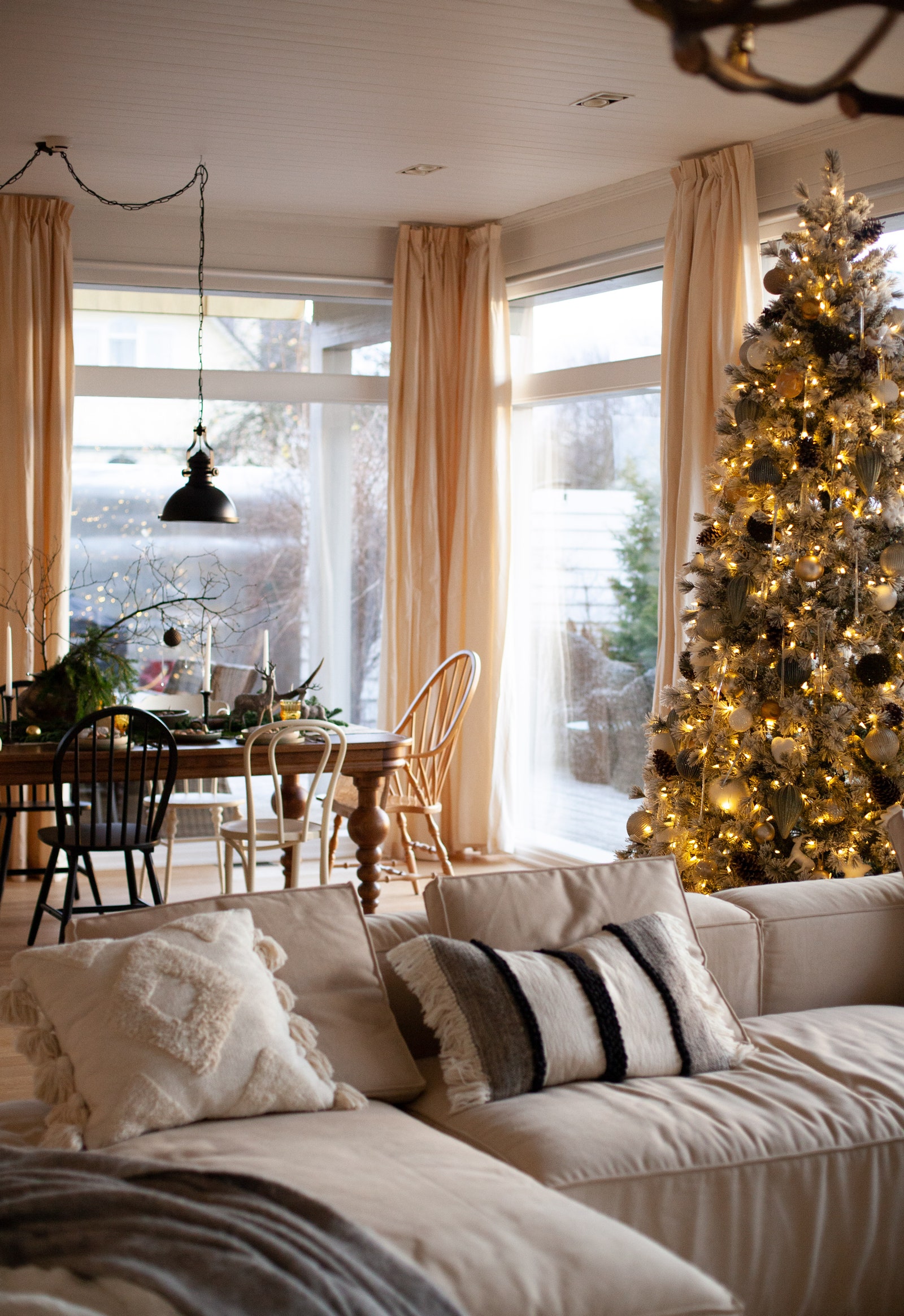 乡村住宅新年装饰设计丨设计师 Эльвира Вербицкая-55