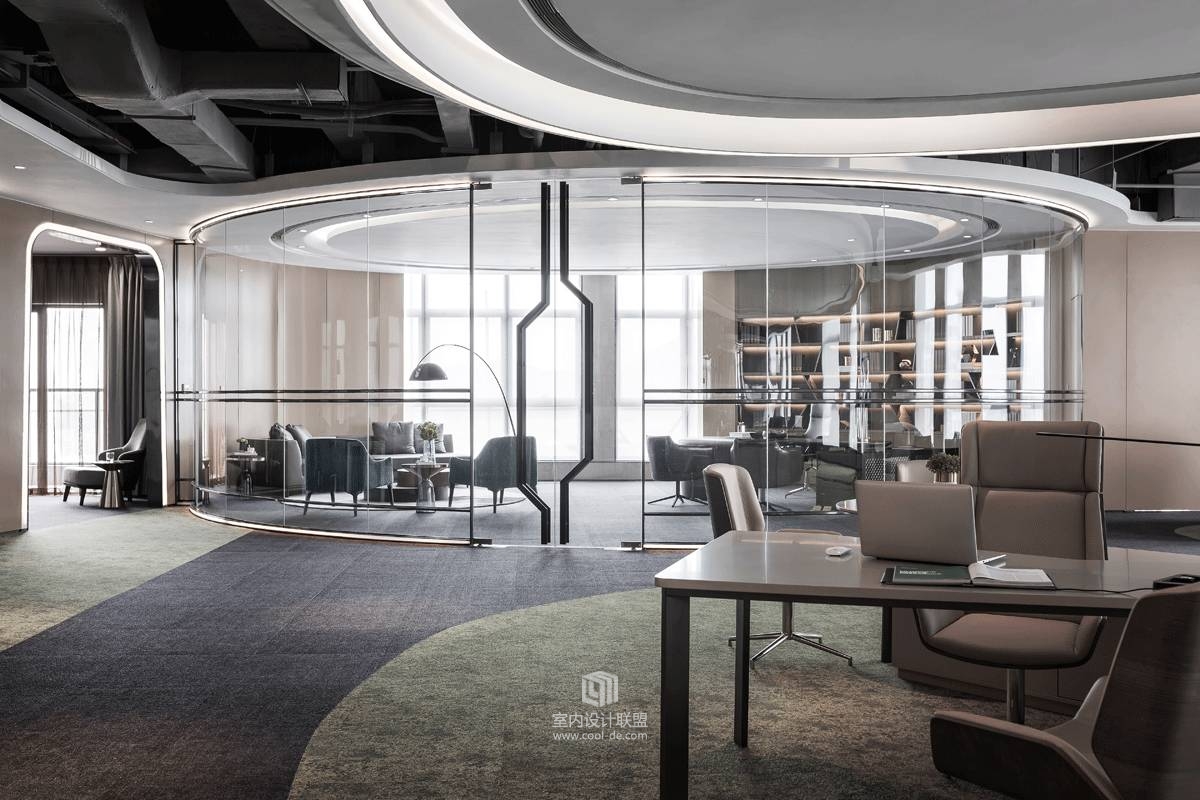 太谷设计 丨 中粮天悦壹号办公展示空间 • 流动的圣节-10