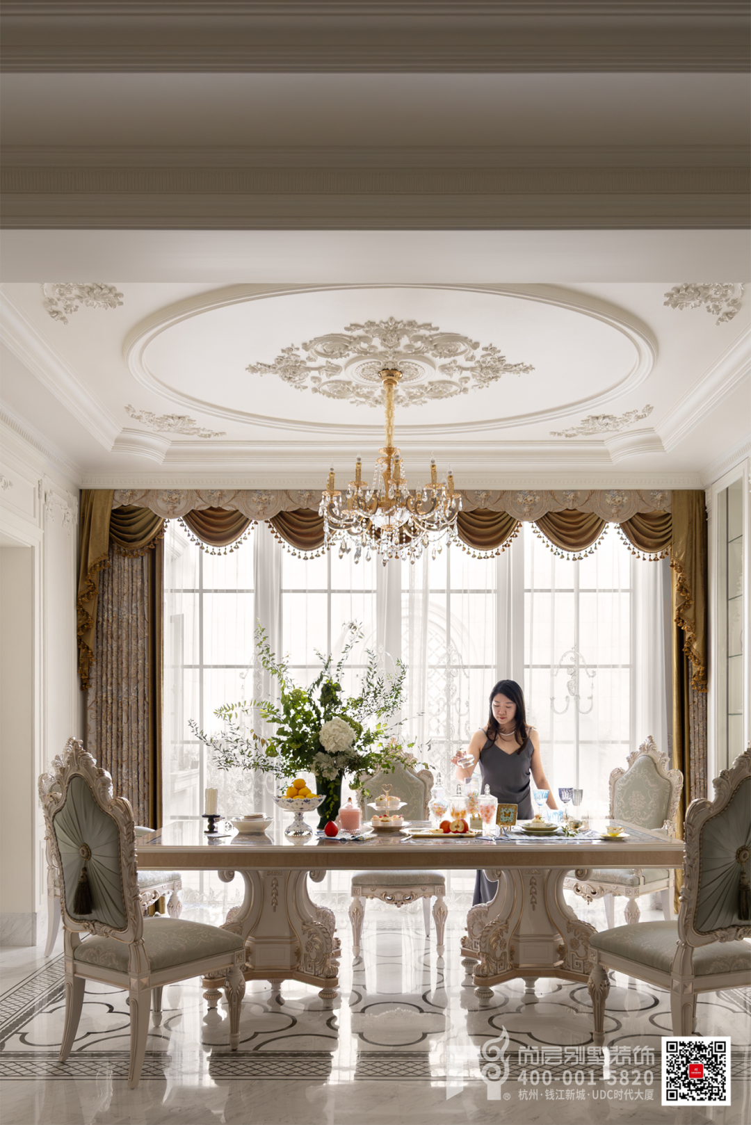 1200㎡绿城玫瑰园丨杭州尚层装饰-18