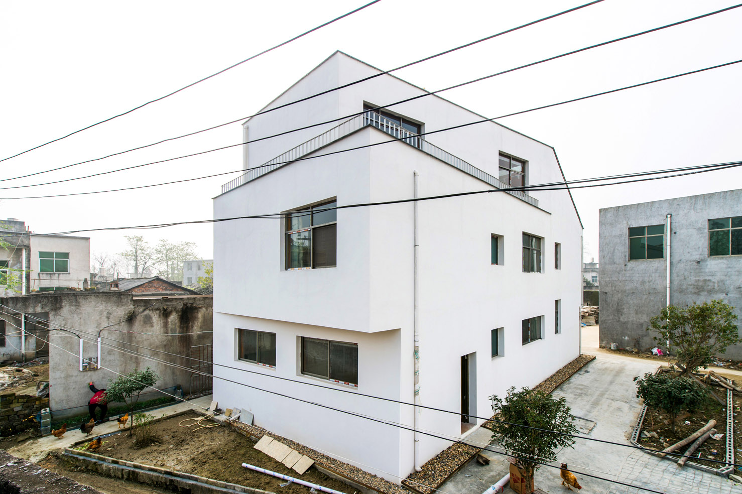 宗祠后,港下揭宅,湖北咸宁 / 简单建筑-11