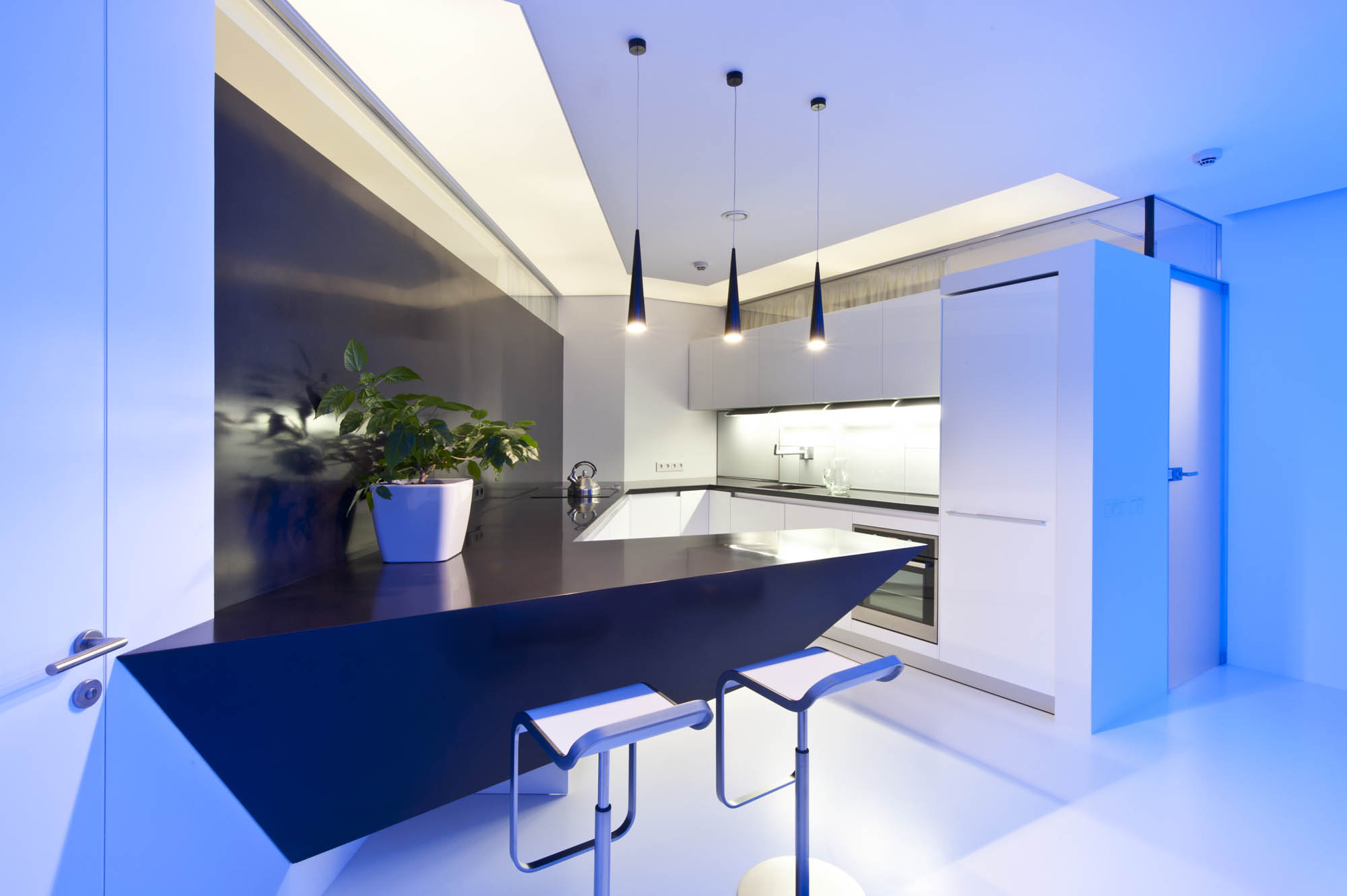 The interiors of the apartment 160 m on Leninsky Prospekt Alexandra Fedorova-13