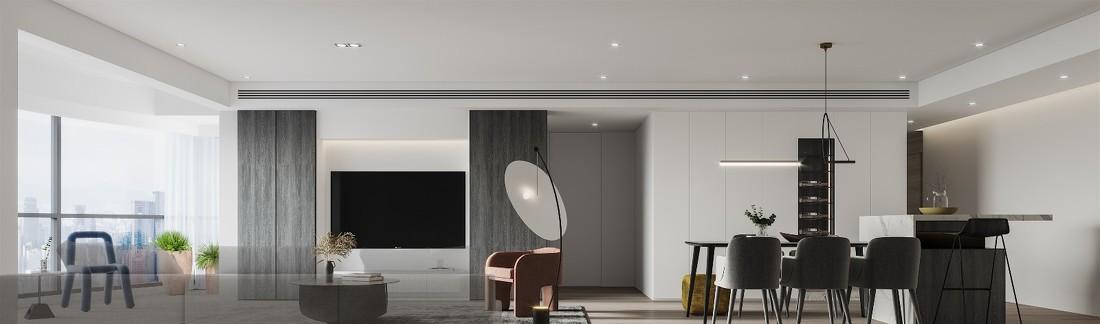 灰色大地色梦幻空间 | 大岛台卫浴北欧儿童房-0