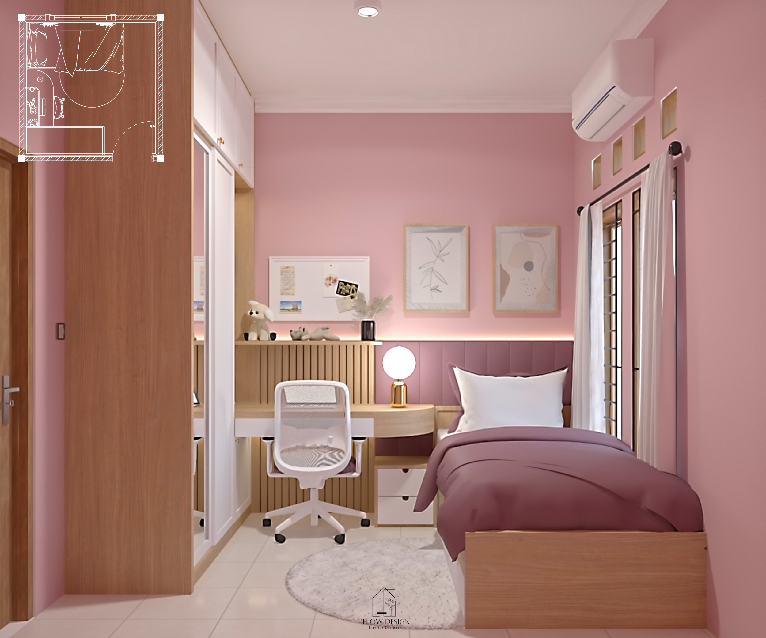 小儿童卧室丨印度丨Studio Kabine-9