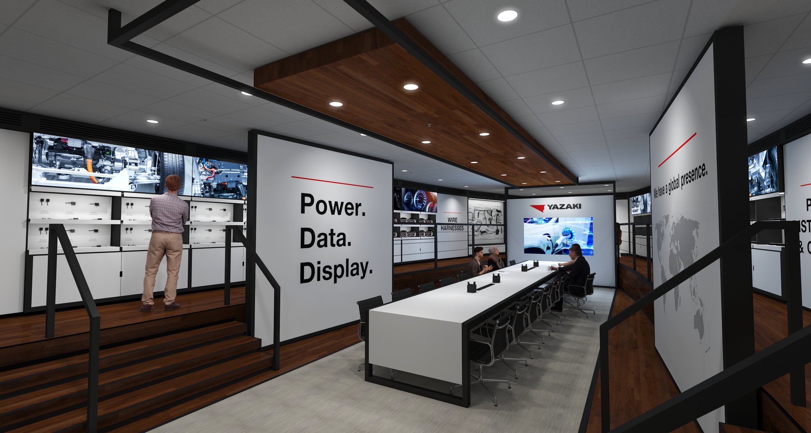 Yazaki 公司室内设计丨EWI Worldwide-3