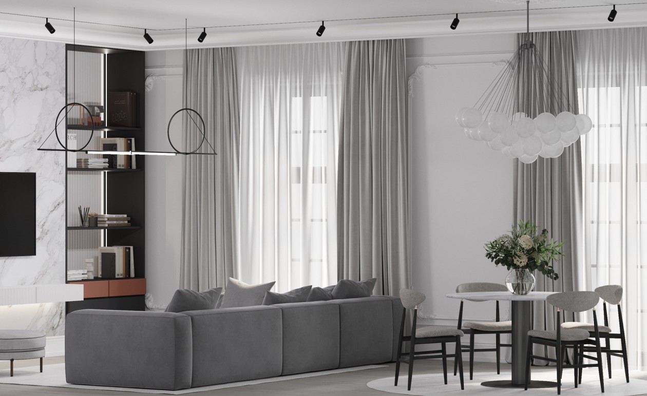 绿色系公寓设计 四月缱绻的生机浪漫-5