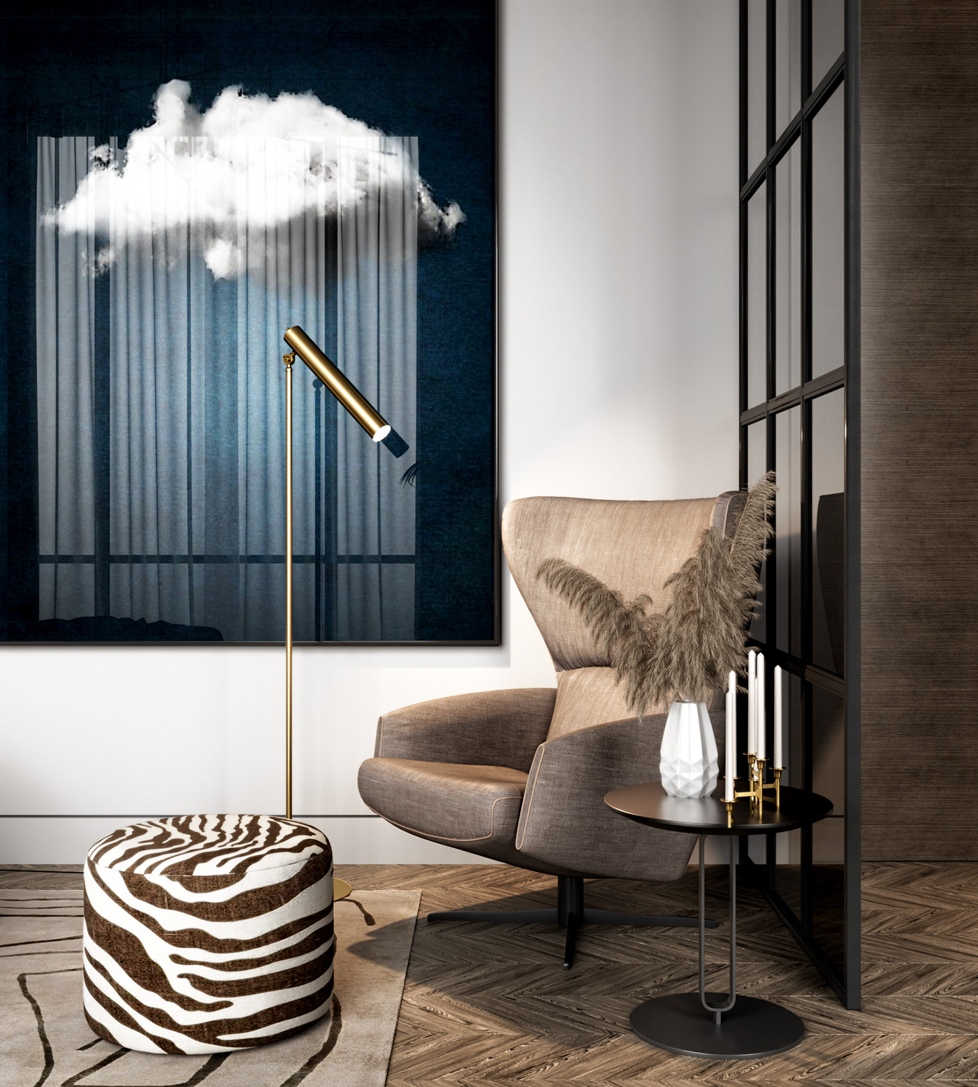 融合自然元素的奢华家居设计-9