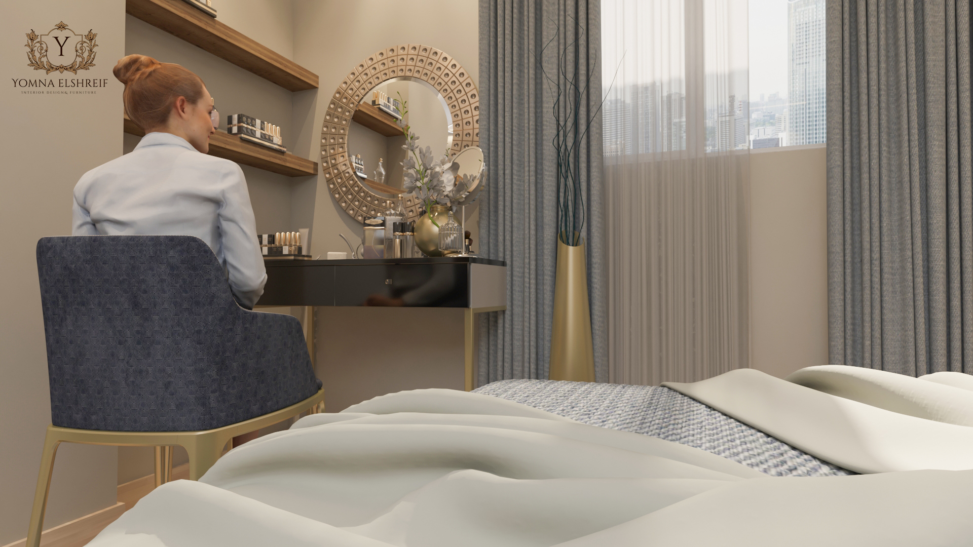 LUXURY MASTER BEDROOM 设计-6