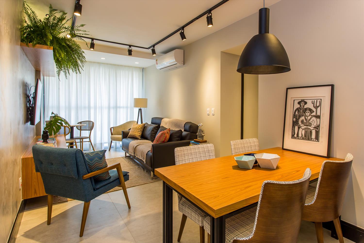 巴西圣保罗都市丛林风格公寓设计-3