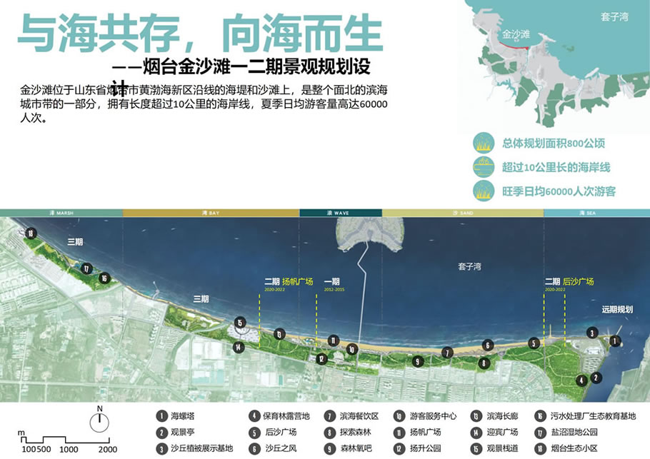 与海共存，向海而生——烟台金沙滩一二期景观规划与设计 | AECOM北京 | 中国山东烟台-0