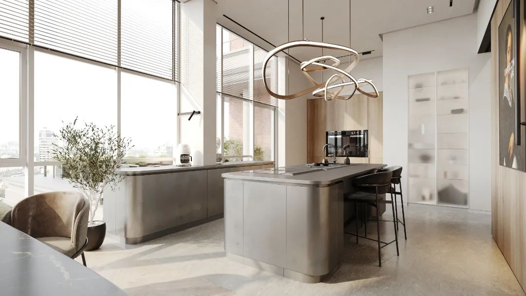 多款式岛台设计，厨房C位-38