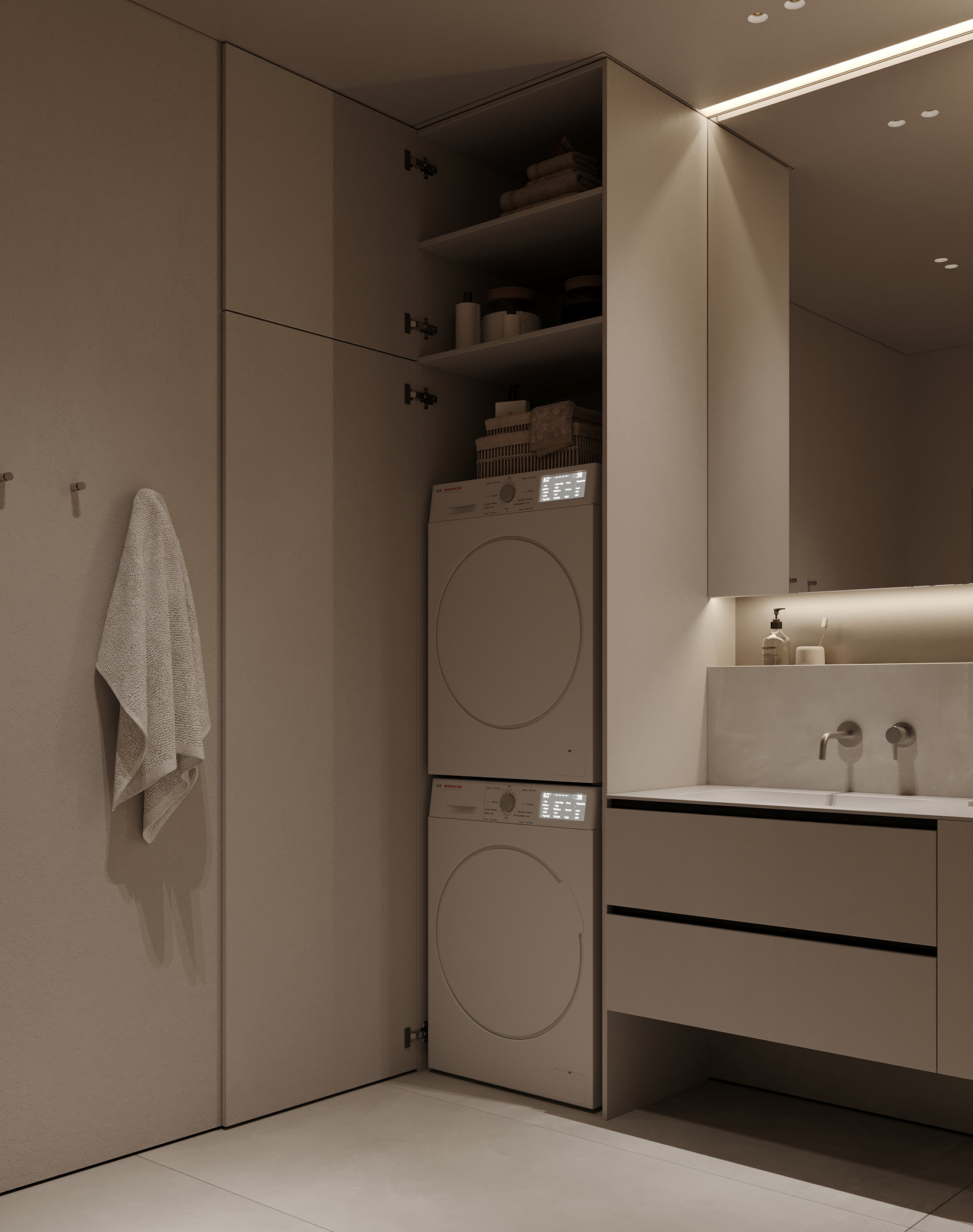 ЖК:Александровский 公寓室内设计项目丨俄罗斯车里雅宾斯克丨Ananev Architects-85