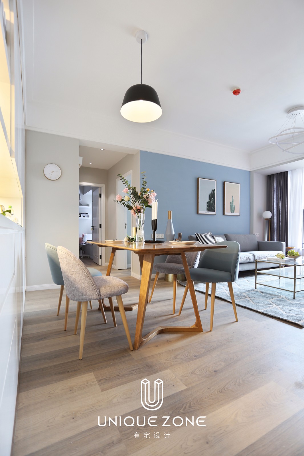 《晚风》舒适宅设计 | 格局优化，色彩搭配，储物空间-13