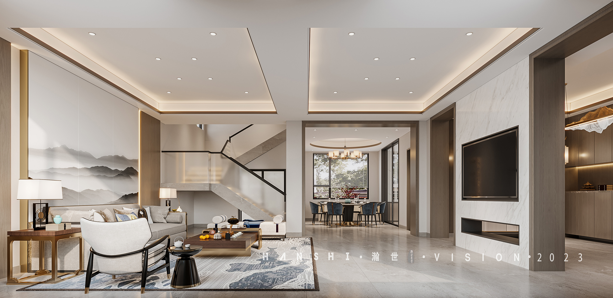 新中式别墅一瀚世表现-3