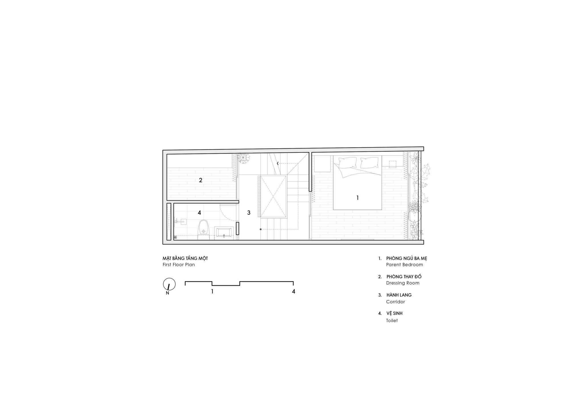 自然窗帘屋丨越南胡志明市丨Sense Design Studio-37