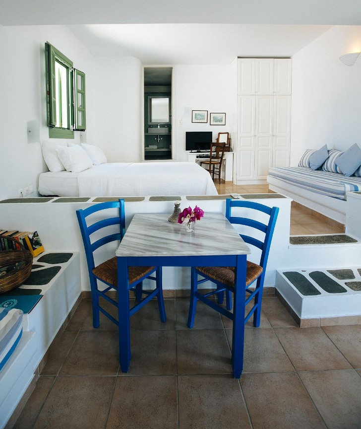 希腊传统风格酒店 Anemomilos Apartments-4