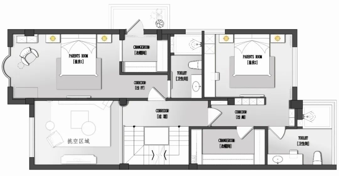 天澜湾现代轻奢艺术空间丨龙庭设计-43