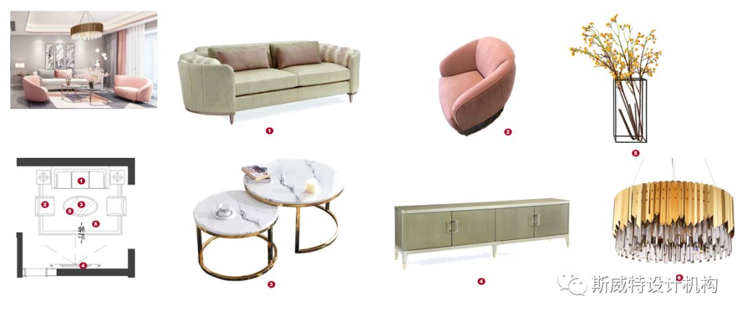 万达 one 现代轻奢风，付必正设计师的完美呈现-47