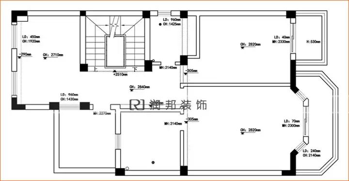 法式浪漫融入现代别墅 | 鸿墅 370㎡优雅空间-13