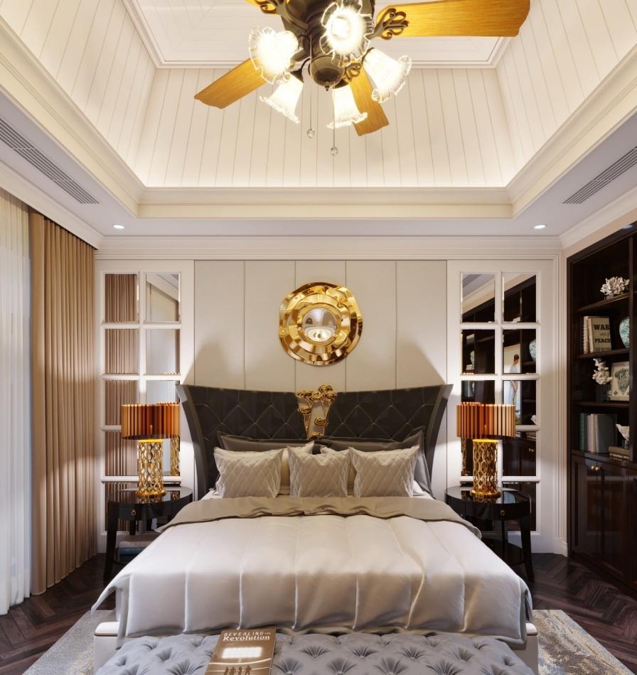 越南海防市 VINHOME 别墅 | 酒窖、影音室打造高品质家庭娱乐空间-23