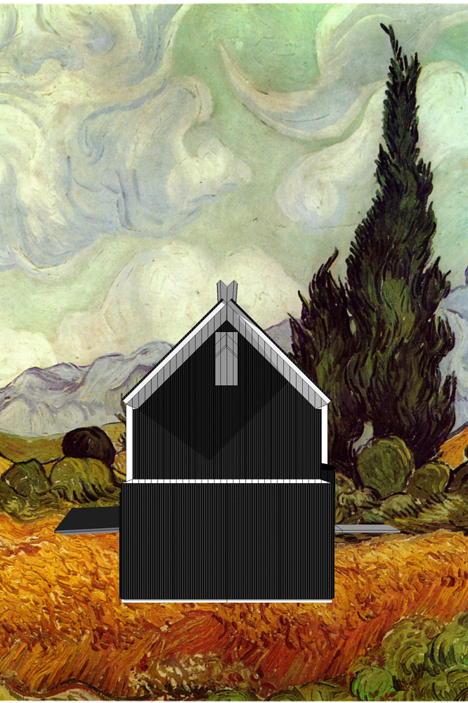 斜向模块化住宅 | 智利 Shotgun House-50