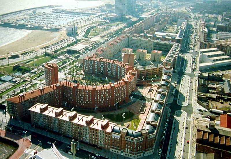 巴塞罗那奥运村及奥林匹克港规划方案丨西班牙巴塞罗那-140
