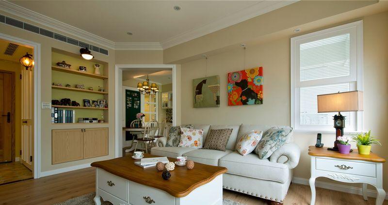 北部旧屋翻新，美式乡村风七大缤纷空间-25