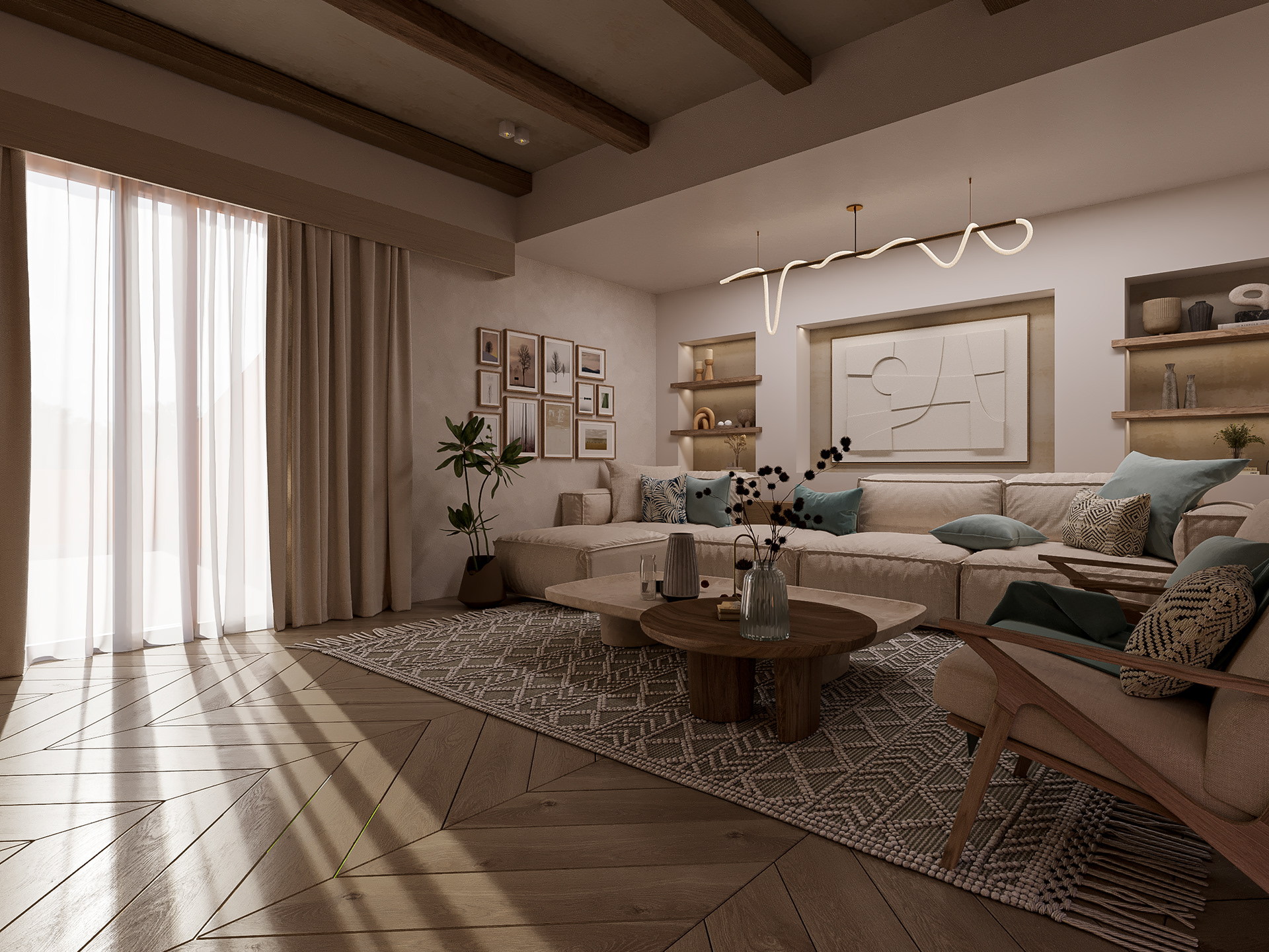 屋顶利文兰住宅丨Rita Boshra-9