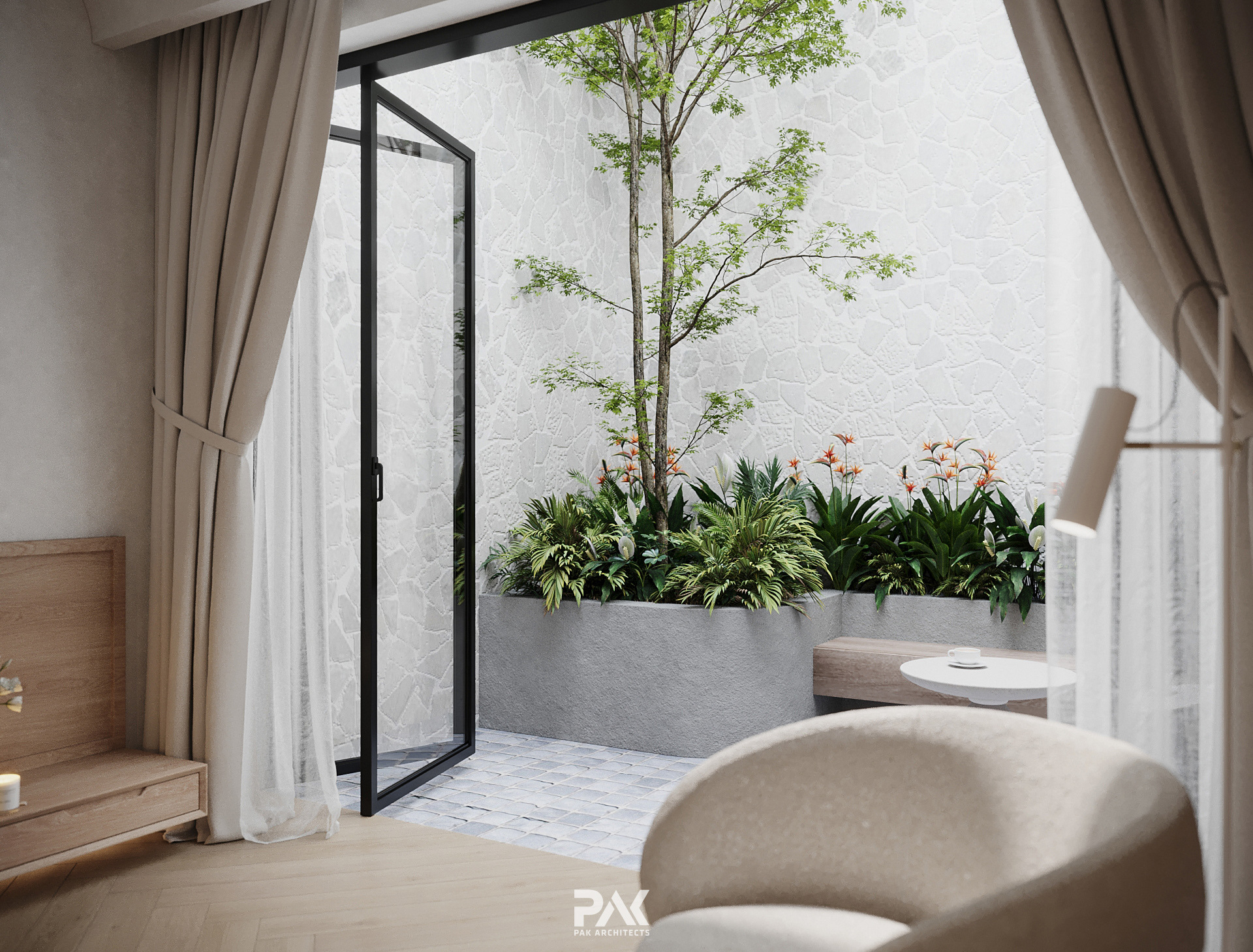 4月30日 住宅·女儿的卧室丨PAK Architects-4