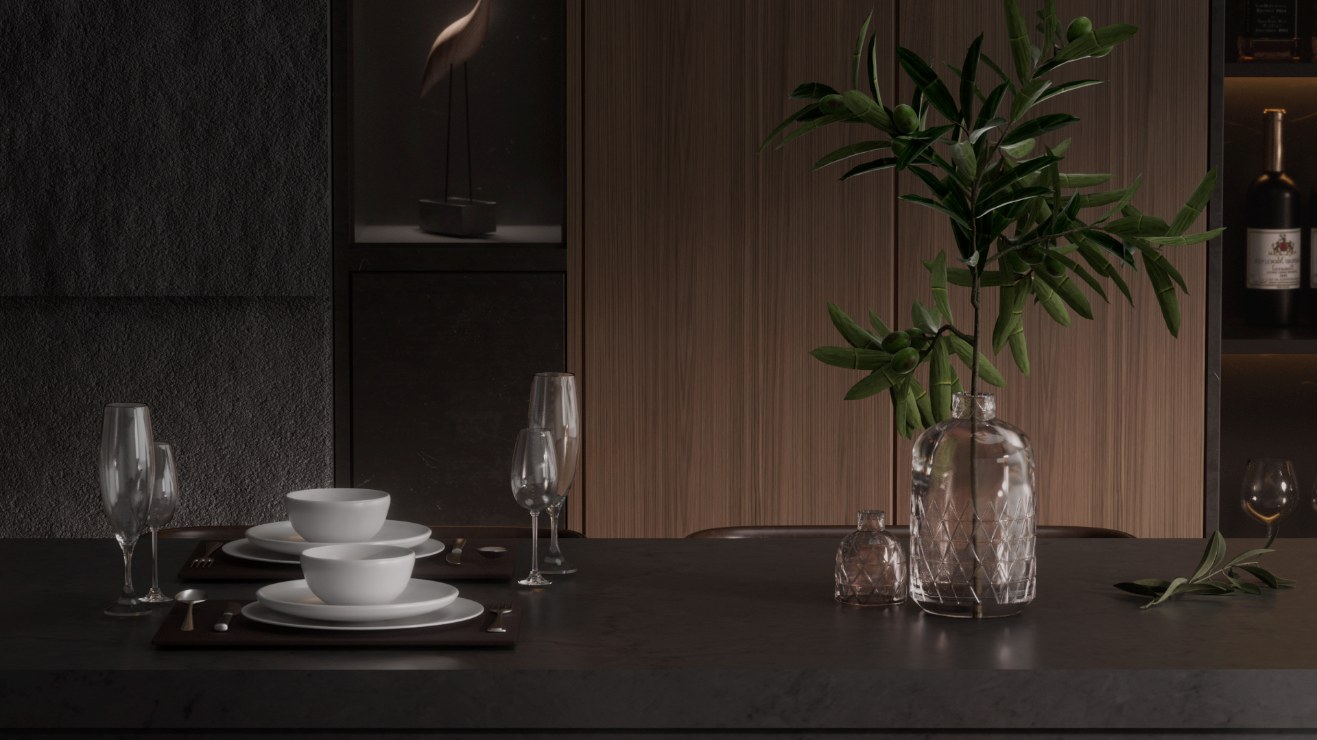 暗黑风格室内表现练习-3