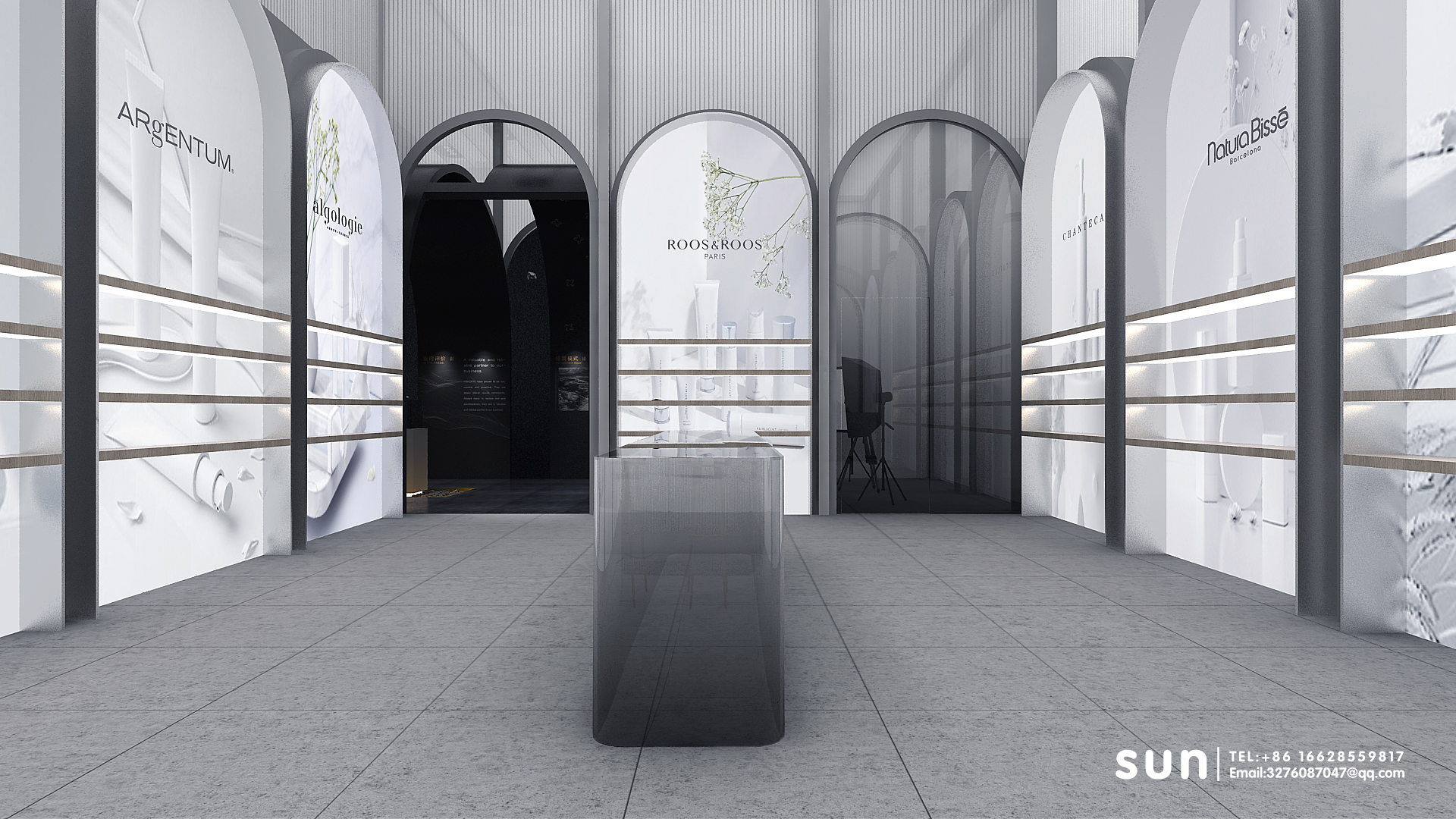 CIIE2021进博会 USHOPAL 美妆类 展台案例-11