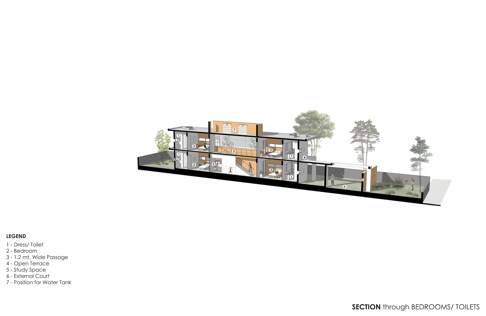 色彩爆发屋丨印度丨LIJO RENY architects-64