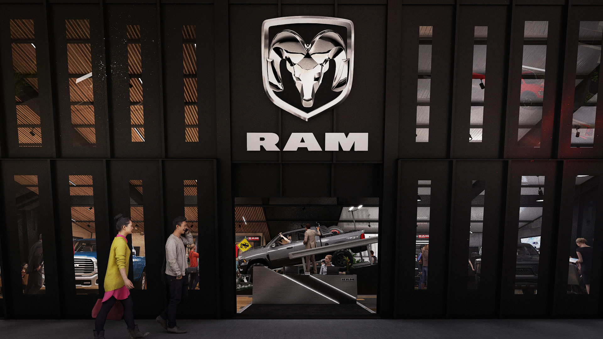 Flagship Dodge Ram - Espaço Construído-6