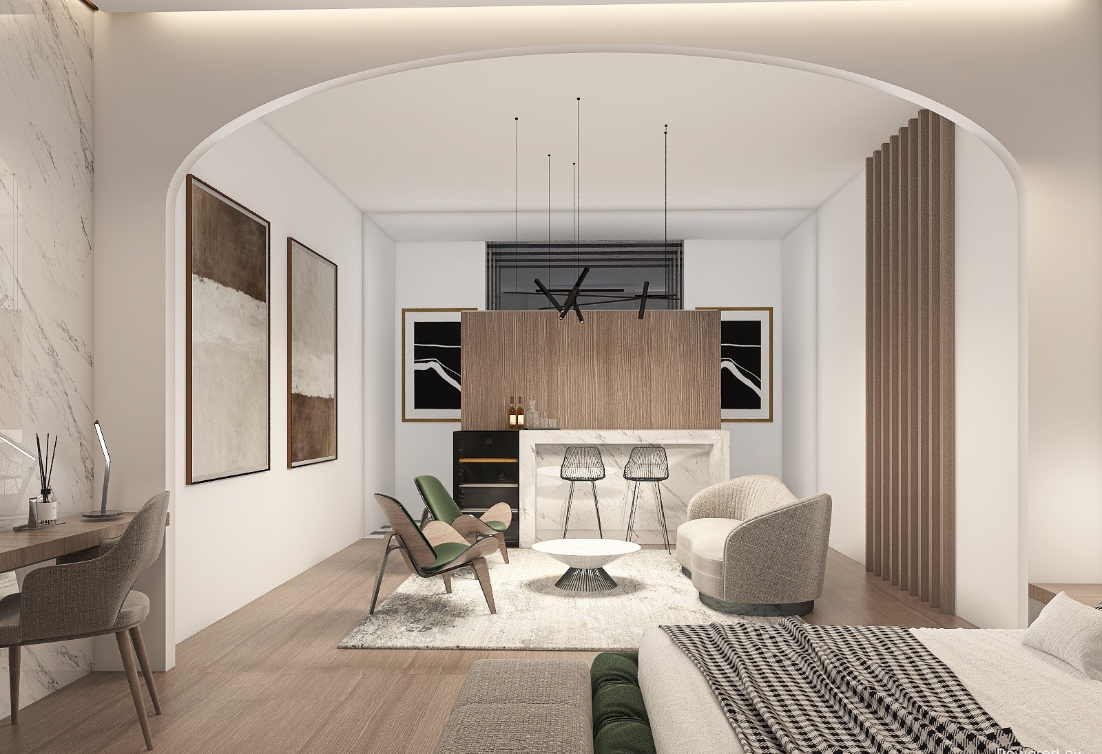 CONTRASTES酒店套房-9