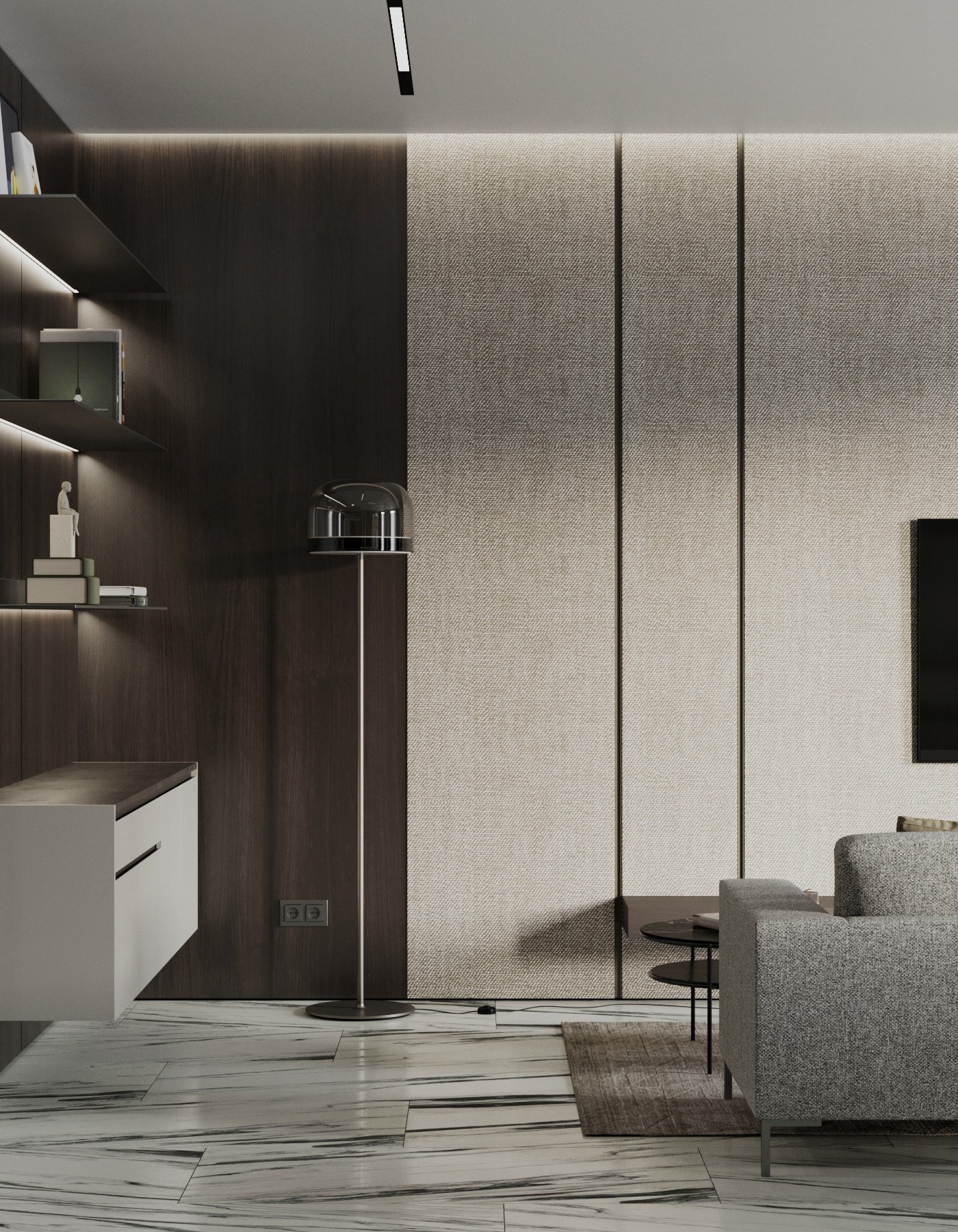 圣彼得堡 105㎡住宅设计丨俄罗斯圣彼得堡-5