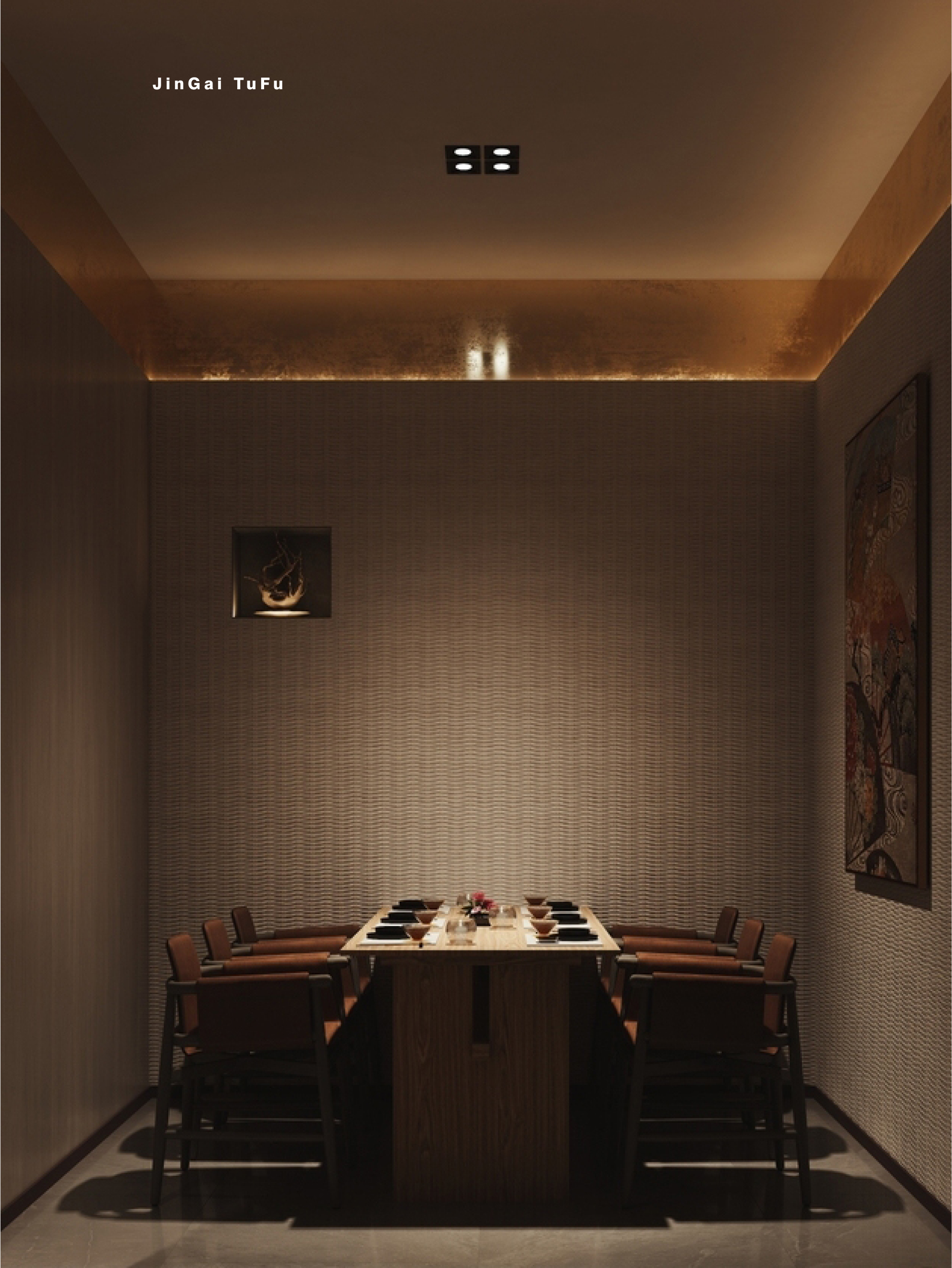 日式风情餐厅室内设计丨图夫 x 金该-15