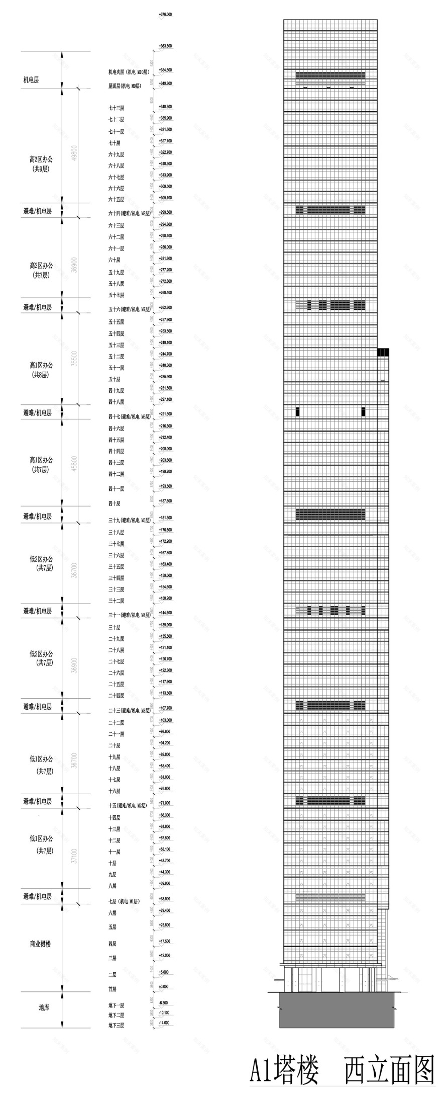 武汉天地商务集群丨中国武汉丨佩里·克拉克·佩里建筑师事务所-92