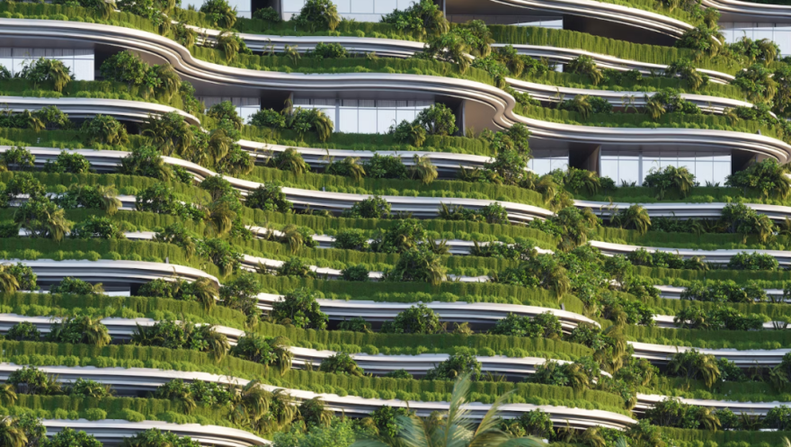 “梯田”创新住宅—菲律宾“蒙特拉萨斯公寓”-16