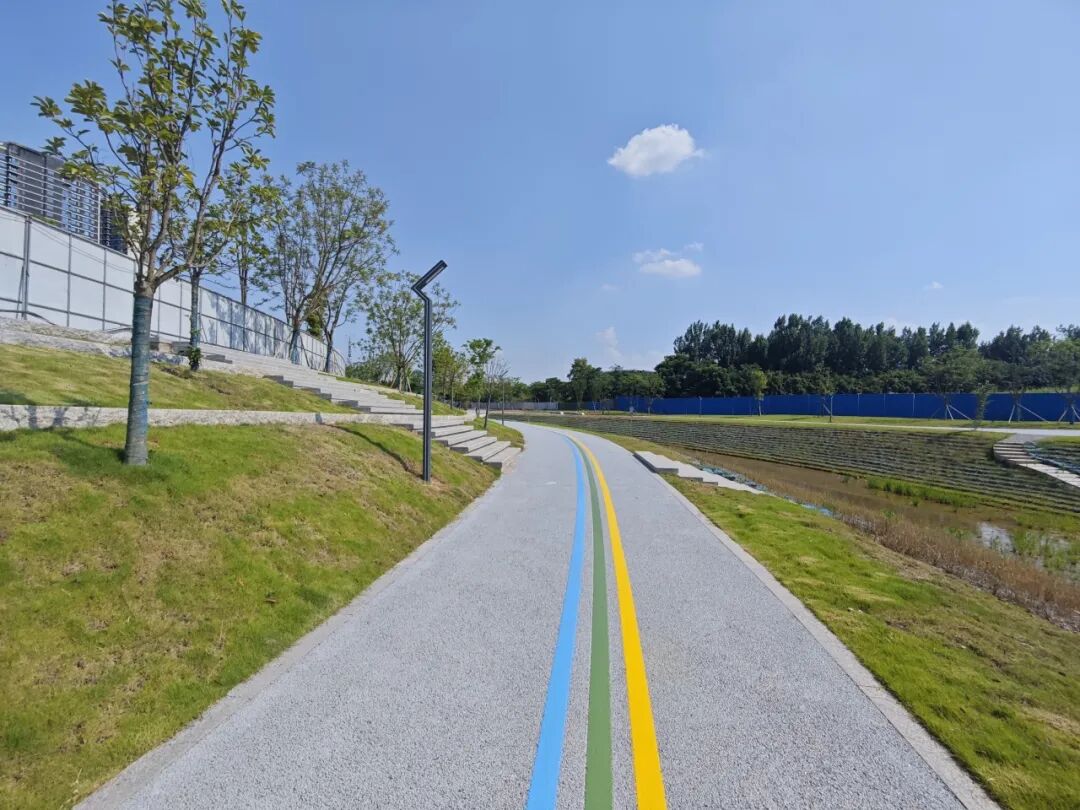 四川天府新区大湖堰项目竣工，市市政交通院治水患、添绿意、迎世运-10
