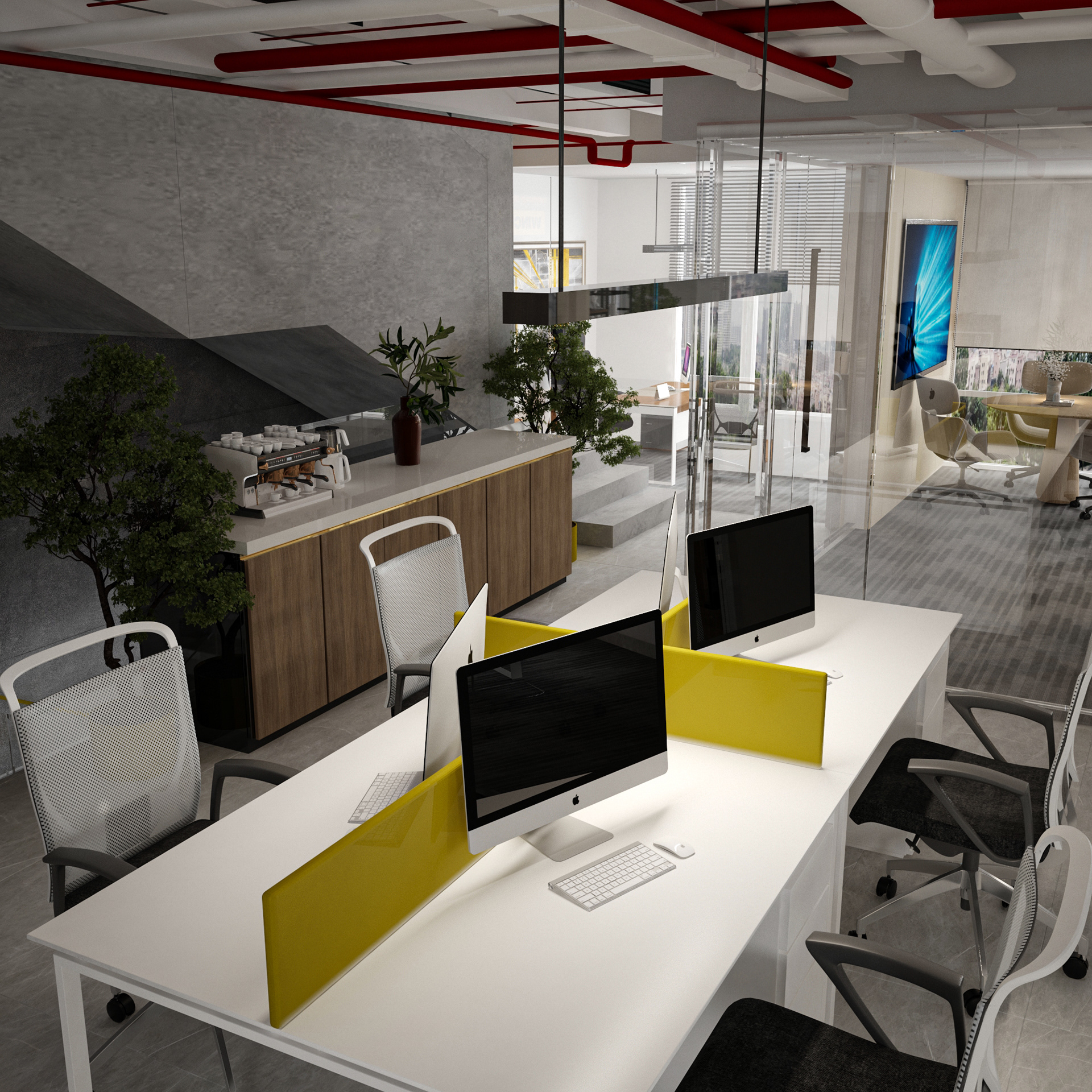 运输公司室内设计项目丨沙特阿拉伯丨Eman Marzouk-33