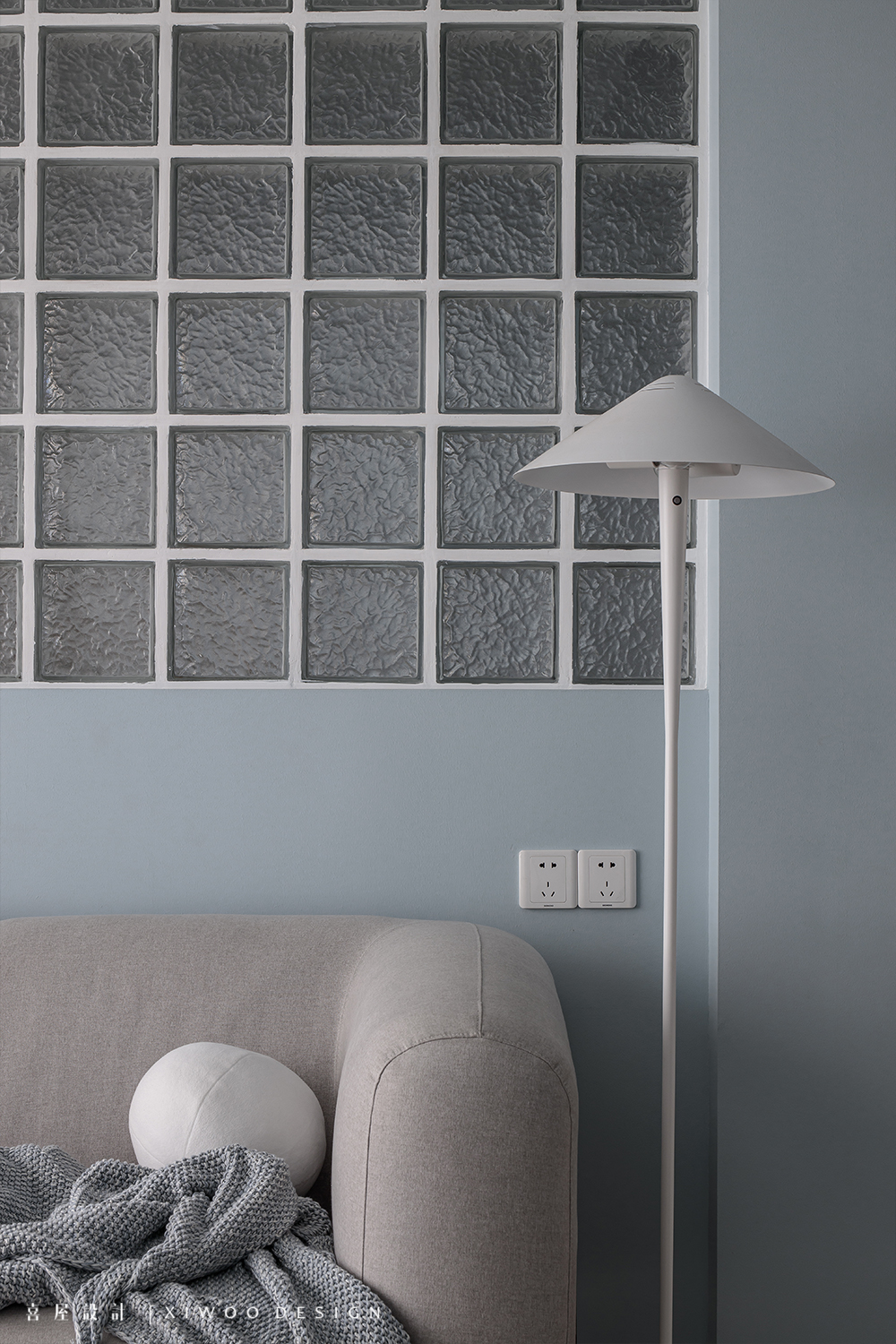 极繁主义打造蓝色海洋之家,温馨治愈空间-27