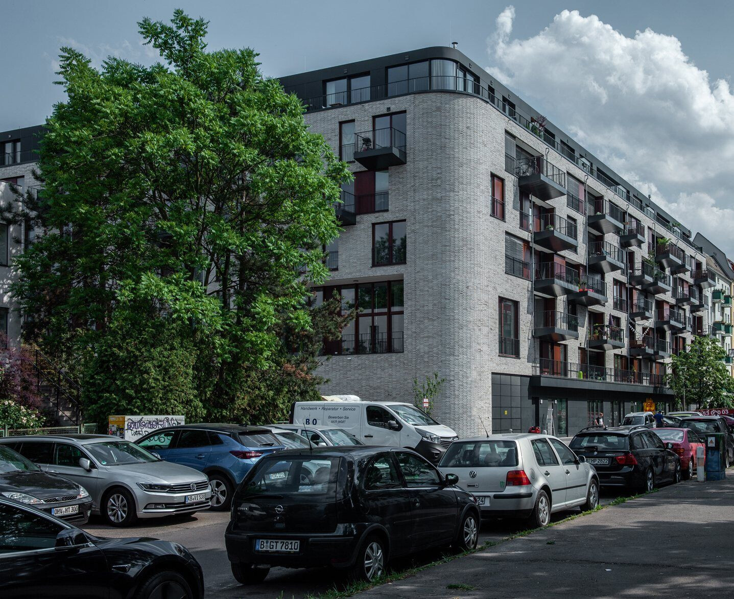 柏林市中心的绿色住宅丨德国柏林丨Gnädinger Architects-7