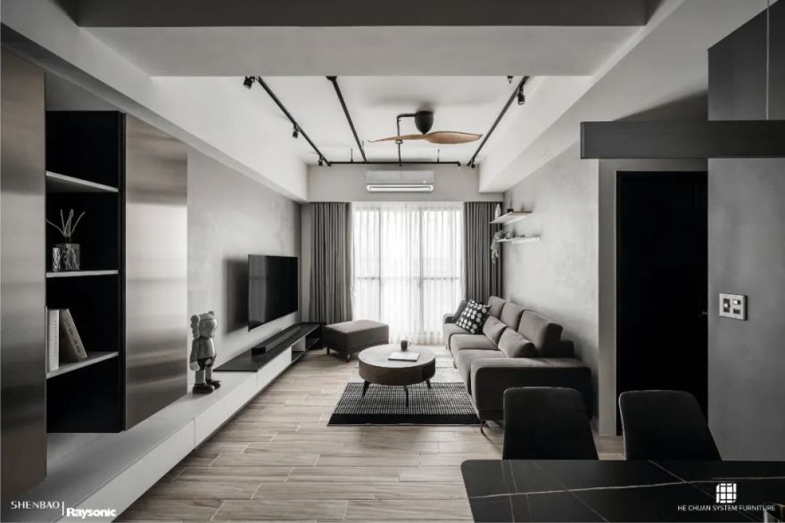 极简灰调,打造精致空间-47