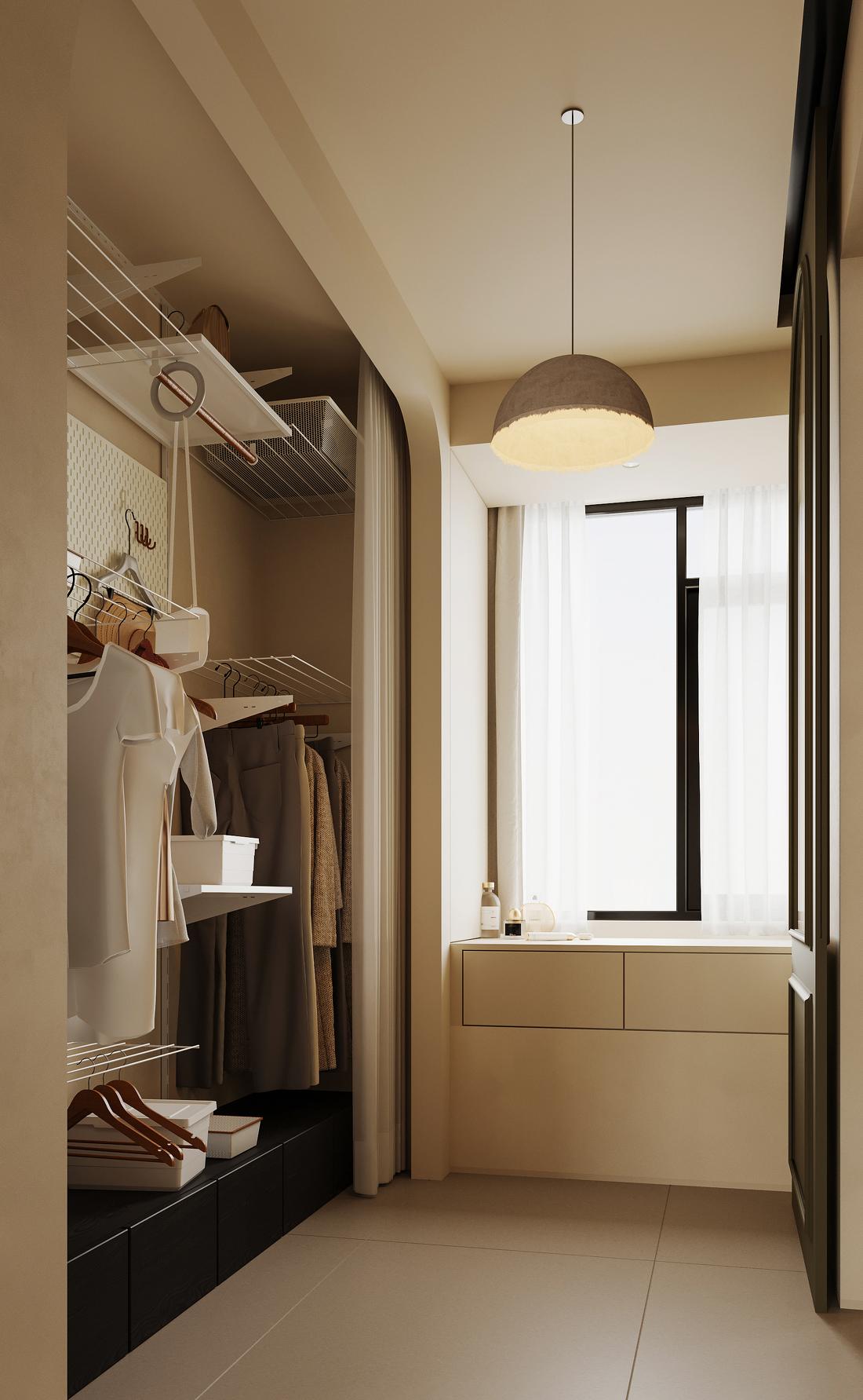 奶油风小屋室内设计-21