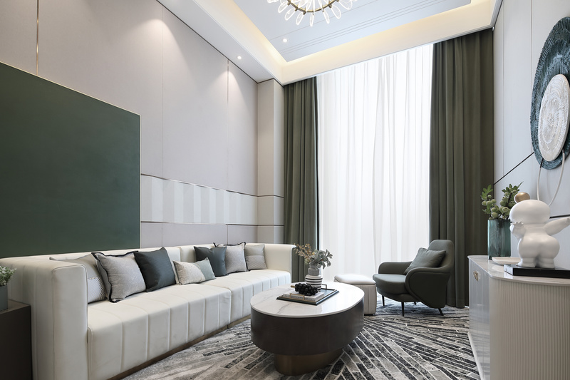 游牧之城的绿色低奢售楼处-25